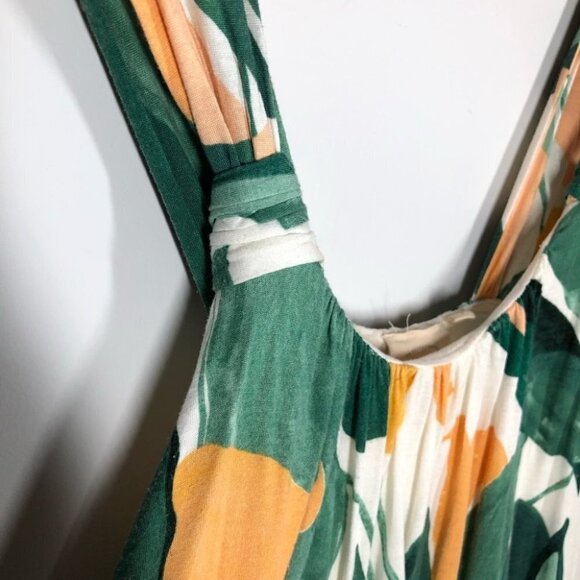 Anthropologie Vanessa Virginia  Tropical Print Flowy Tank Size Small - Picture 4 of 11